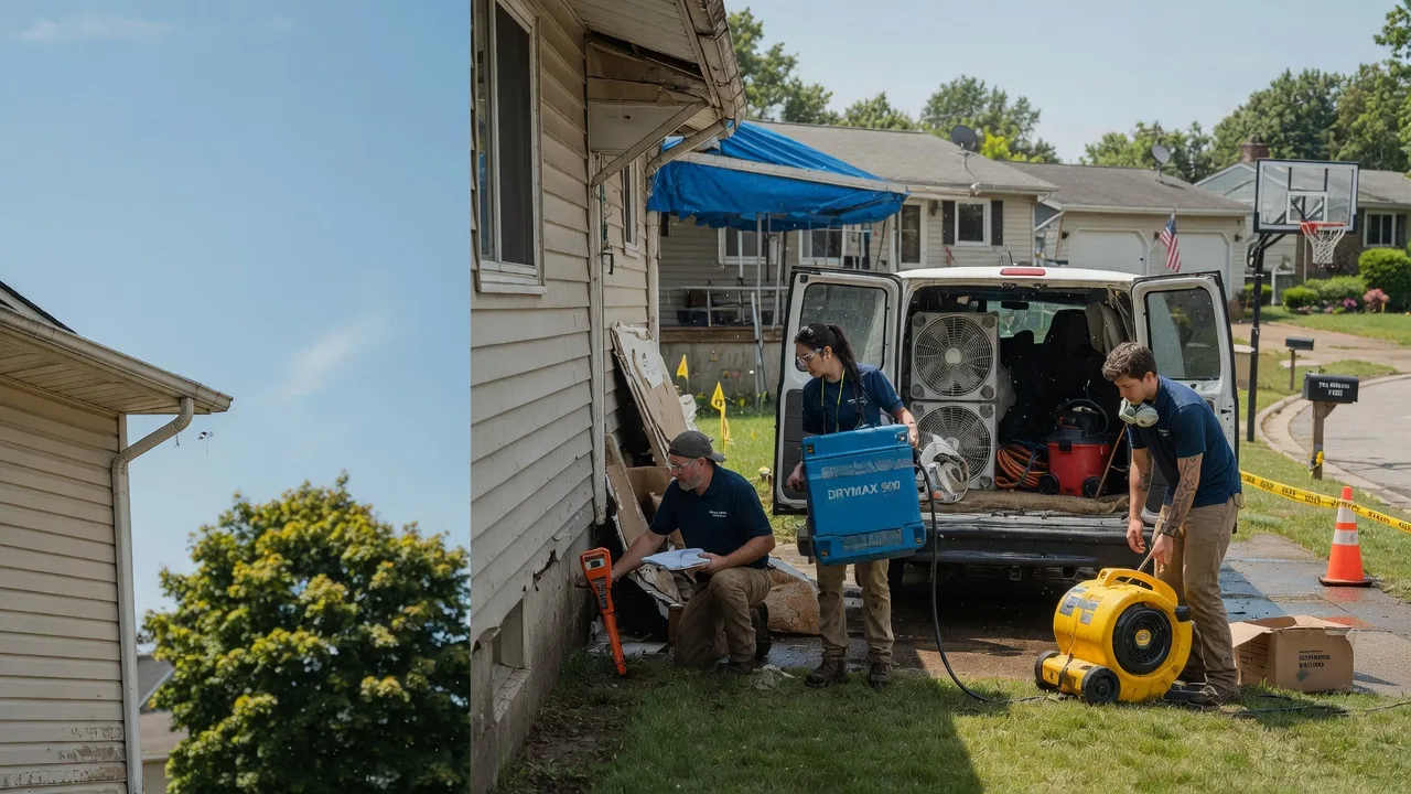 Ceiling Leak Cleanup in Viola, WI near me