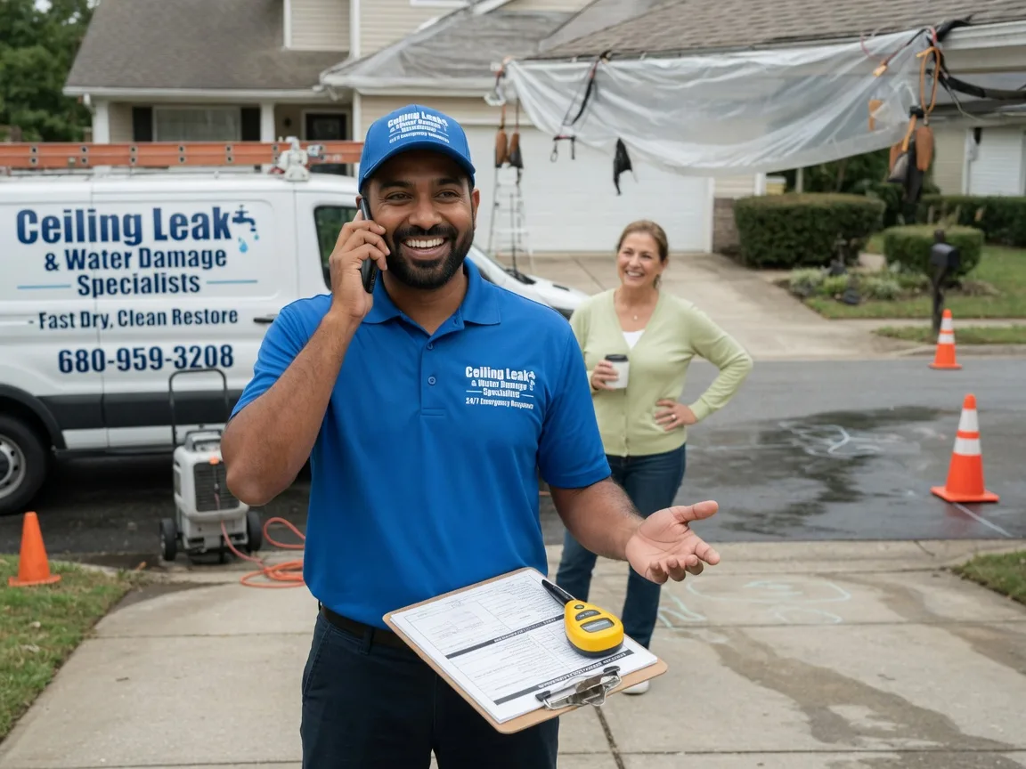 Ceiling Leak Cleanup Viola, WI FAQs